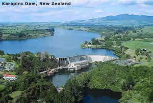 Karapiro Dam, New Zealand